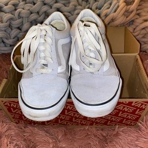 Old Skool Dawn Grey/ True White Vans